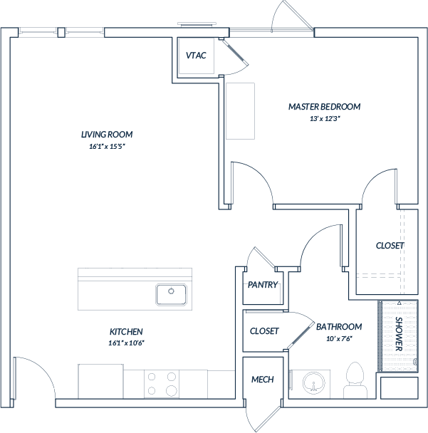 Templeton of Cary Atkins Floor Plan
