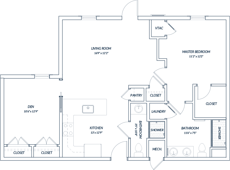 Templeton of Cary Harrison Floor Plan