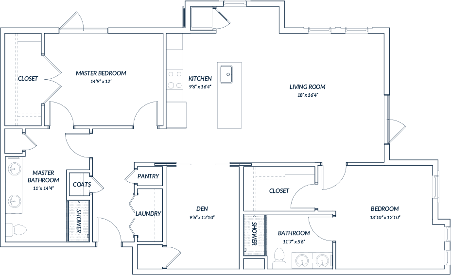 Templeton of Cary Taylor Floor Plan